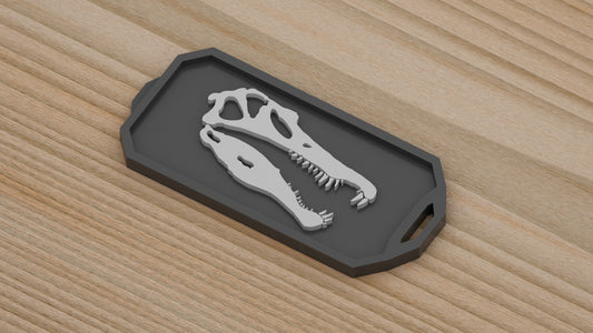 Spino Skull Tag